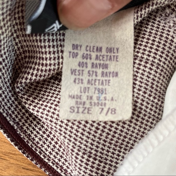 VGUC Vintage maxi dress size 7/8 - Picture 8 of 13